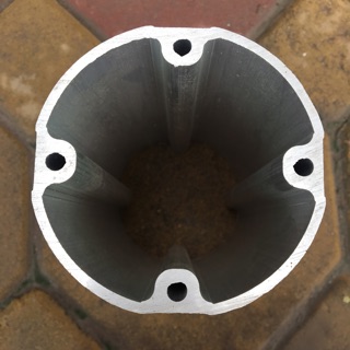 Nhôm ống kỹ thuật D125