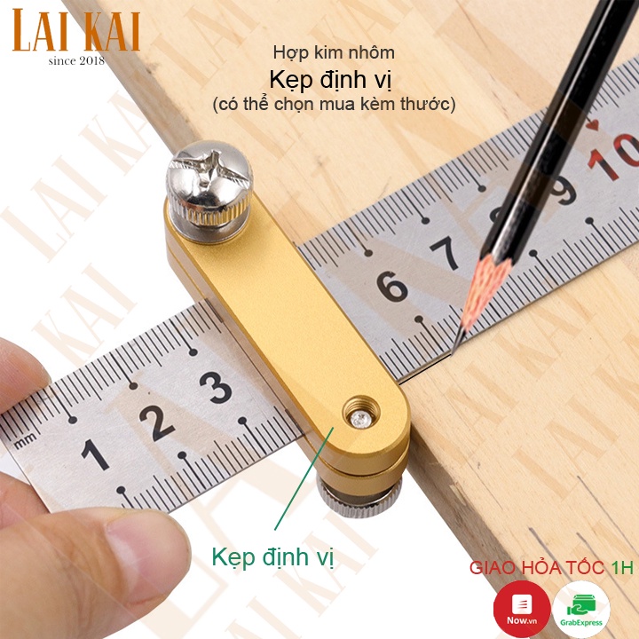 Kẹp định vị thước thẳng