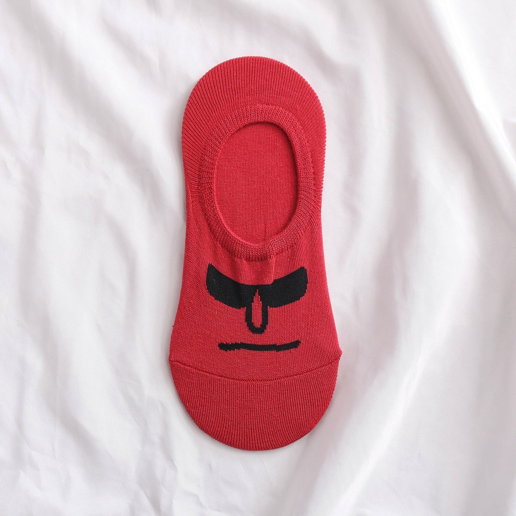 Vớ Cotton Họa Tiết Biểu Tượng Cảm Xúc Dễ Thương Dành Cho Cả Nam Và