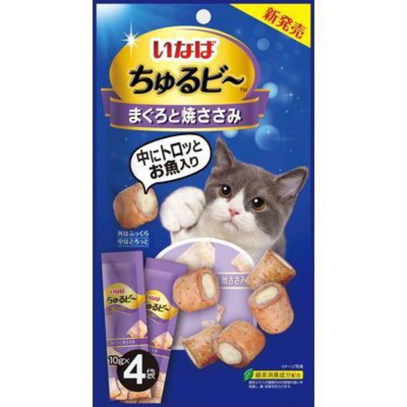 Inaba Ciao Churu Bee cho mèo vị gà nướng cá ngừ