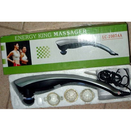 Massage Cầm Tay 3 Đầu Energy King Lc 2007 Aa