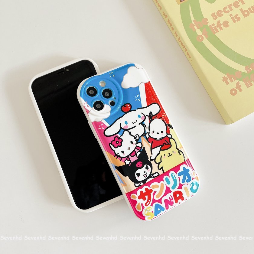 Ốp Điện Thoại Mềm In Hoạt Hình Câu Chuyện Vui Nhộn Cho iPhone 14 13 12 11 Pro Max X XR Xs Max 8 7 6 6s Plus SE 2020