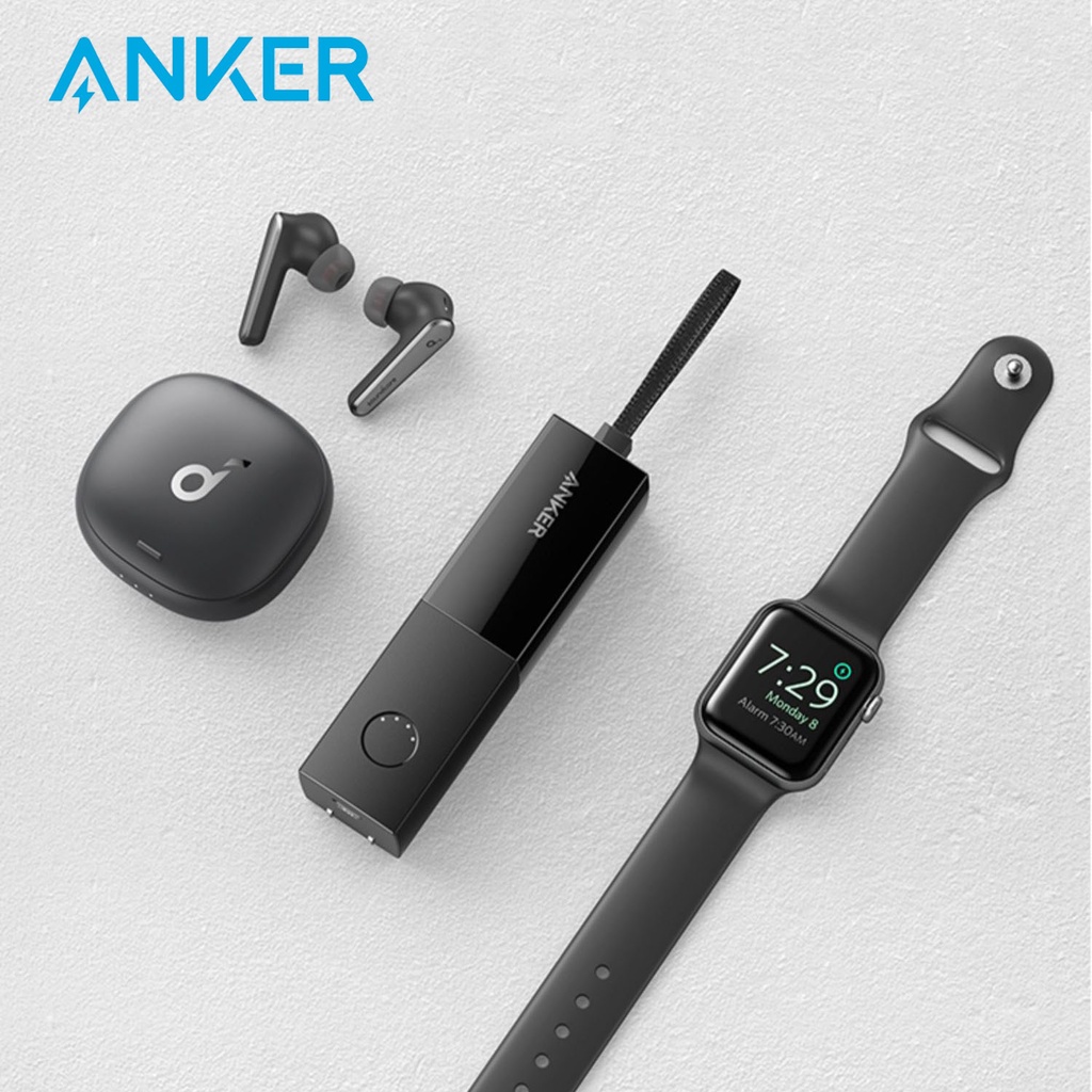 Pin Dự Phòng 2 in 1 Anker 5000mAh Fusion sạc nhanh 20W 1 Cổng Thỏi Son - A1633 cho Iphone 11 12 Pro Max