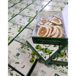 MUA 3 TẶNG 1 THÁNG GIẢM 2-3KG VỚI TRÀ BƯỞI NÓN SẤY LÁT