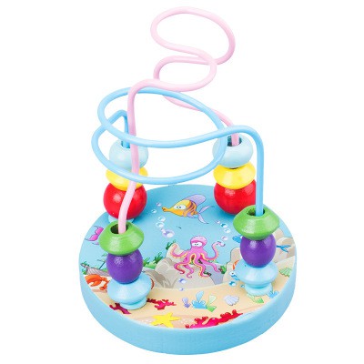 Luồn hạt tập vận động tay cho bé - đồ chơi giáo dục đồ chơi trí tuệ phát triển kỹ năng cầm nắm cho bé