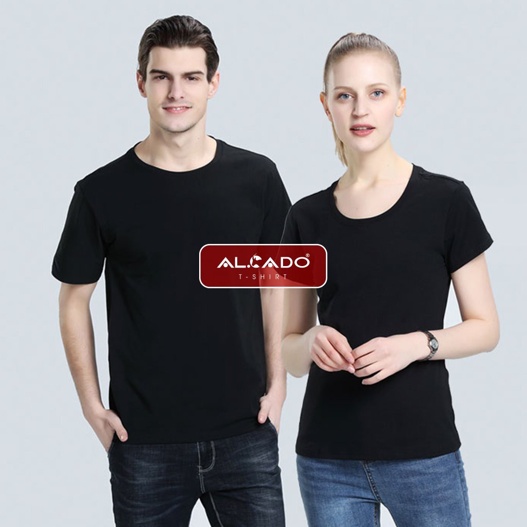 áo cotton 100% trơn 5 màu phông basic tee ngắn cổ tròn cộc tay cao cấp nam nữ Unisex dáng thể thao