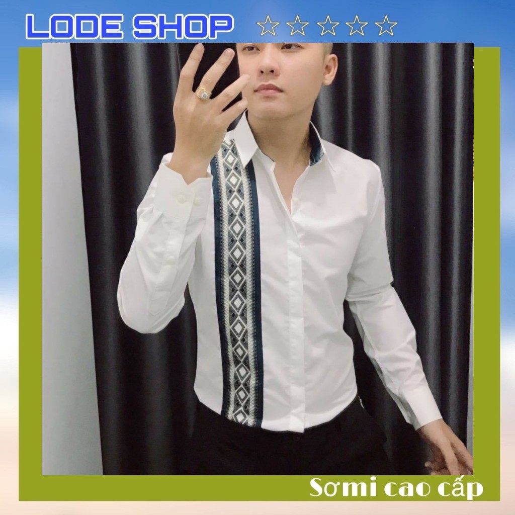 ÁO SƠ MI LỤA NAM TAY DÀI MẪU MỚI - 2021