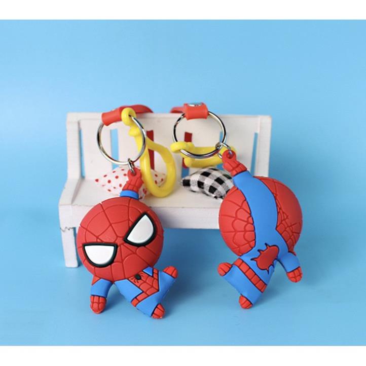 Charm /Jibitz gắn dép CROCS - MÓC CHÌA KHÓA BA LÔ thời trang siêu nhân Marvel