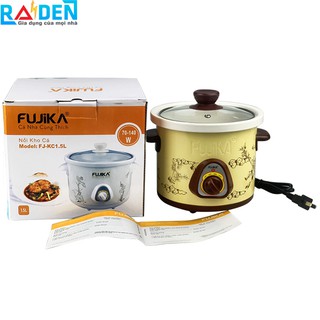 Mua Nồi nấu chậm Fujika FJ-KC15 dùng để hầm cháo em bé  chưng yến  kho cá giữ được hương vị của thức ăn