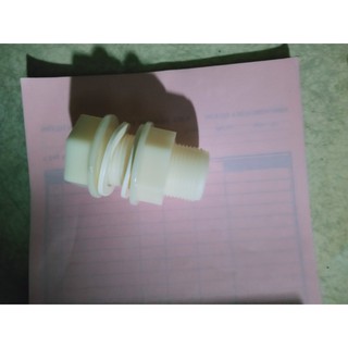 2 cái ốc siết bồn nước, phi, téc, nhựa phi 21