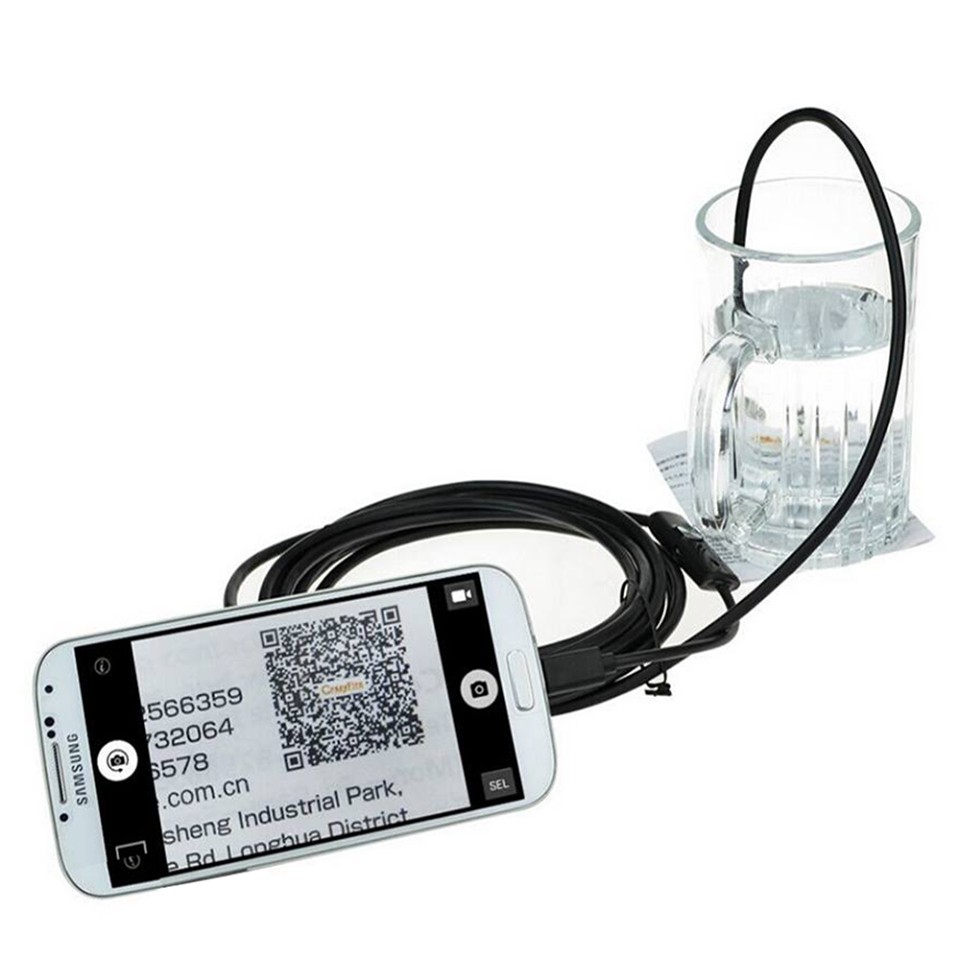 Camera nội soi 7mm,3.5M -Chống nước IP67 (Đen) | BigBuy360 - bigbuy360.vn