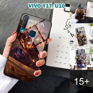 Ốp lưng kính VIVO Y17/U10 in 3D hình tướng liên quân
