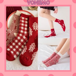 Tất Noel Vonemo tất giáng sinh độc đáo nổi bật phong cách TN107