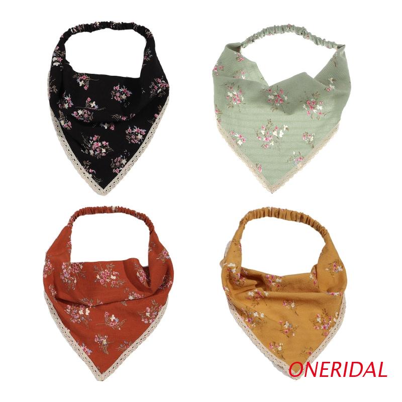 Oneri Khăn Ren Che Mặt Chống Nắng In Họa Tiết Hoa Cho Nữ