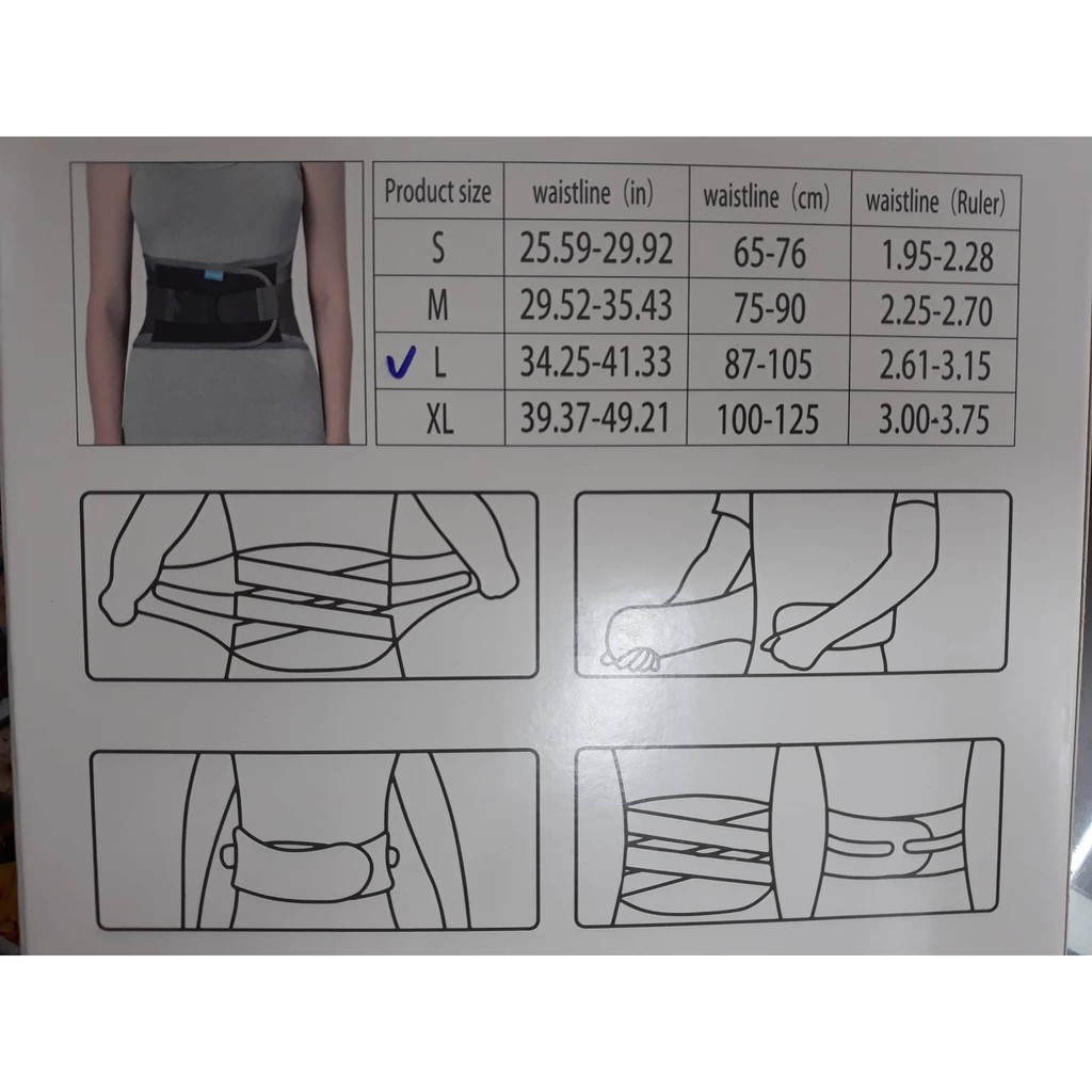 Đai lưng hỗ trợ cột sống và thoát vị đĩa đệm
