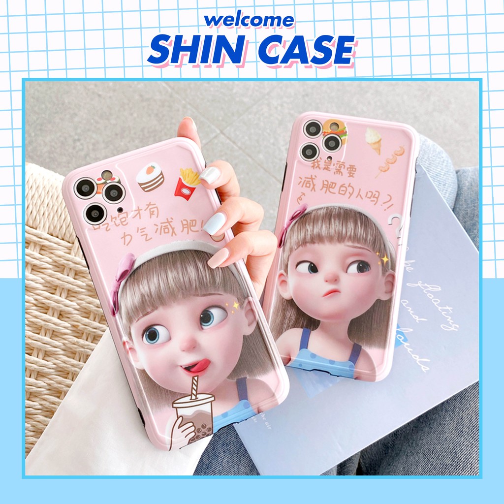 Ốp lưng iphone Baby Snack IMD dày dặn viền nổi 5/5s/6/6plus/6s/6splus/7/7plus/8/8plus/x/xr/xs/11/12/pro/max/plus/promax | BigBuy360 - bigbuy360.vn