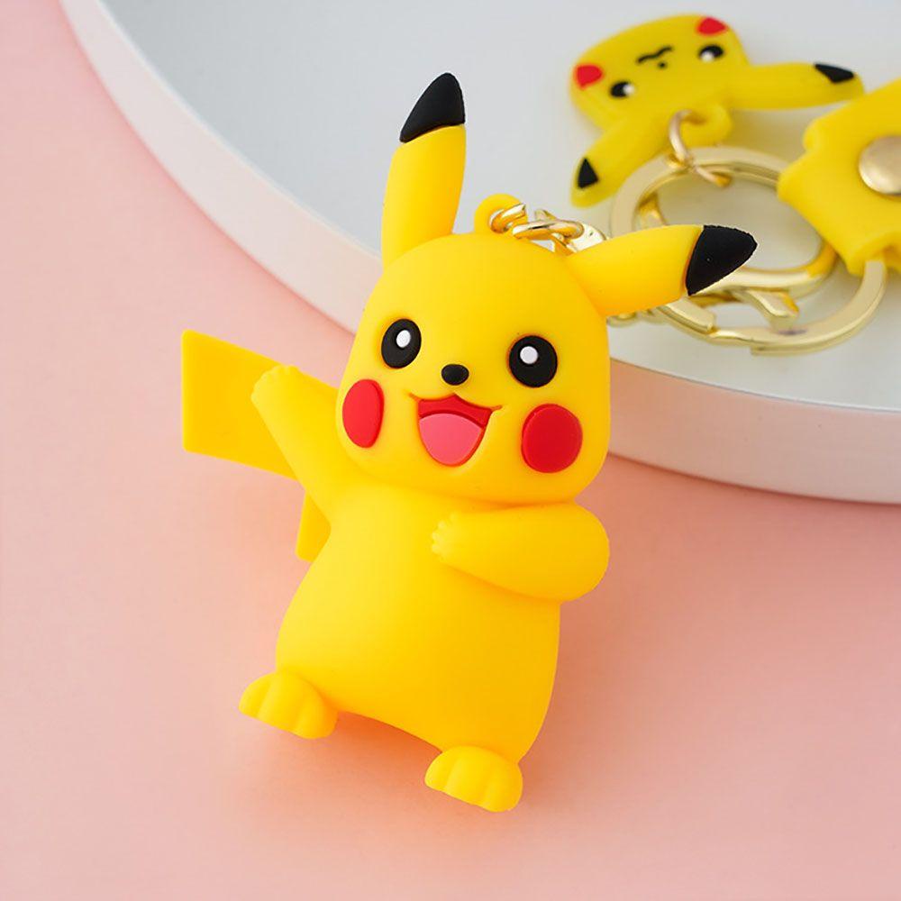 LANFY Móc Khóa Hình Pikachu Hoạt Hình Đáng Yêu