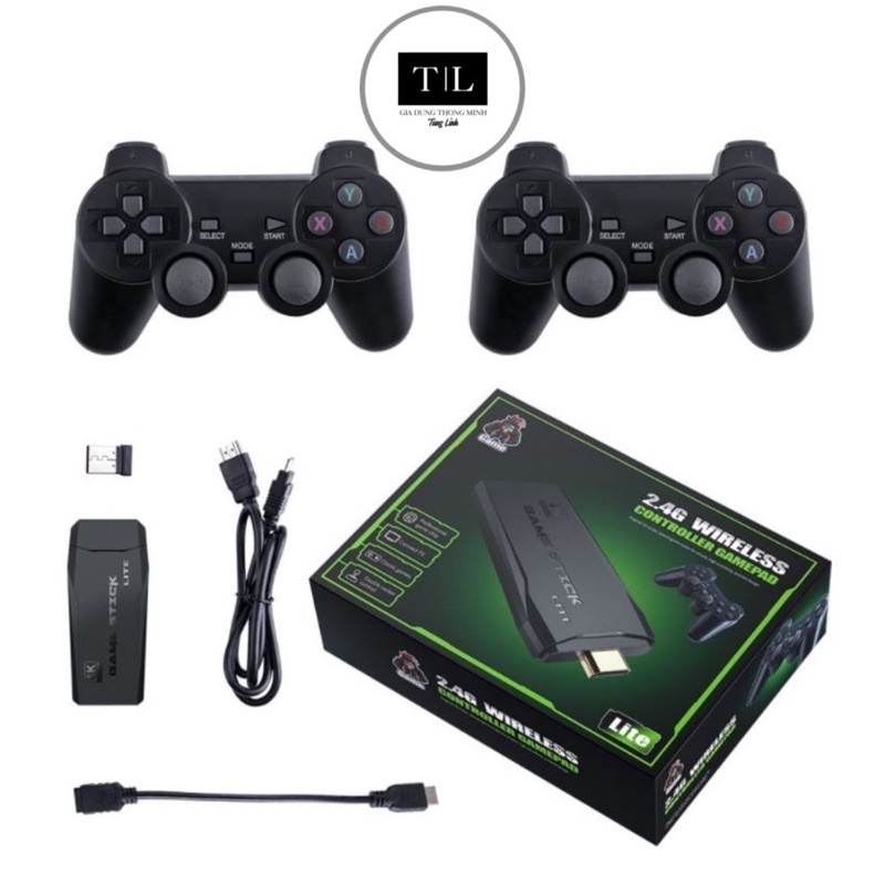 Máy Chơi Game Stick 3500 Lite HDMI𝑭𝑹𝑬𝑬𝑺𝑯𝑰𝑷máy điện tử 4 nút cầm tay không dây hỗ trợ hai người chơi cùng lúc