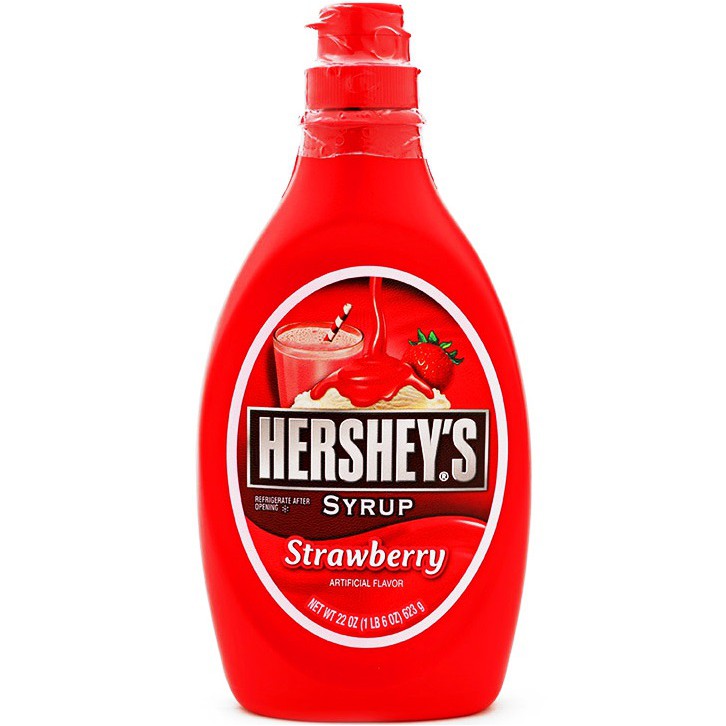 Siro Hershey's vị Dâu Tây (Strawberry) 623g