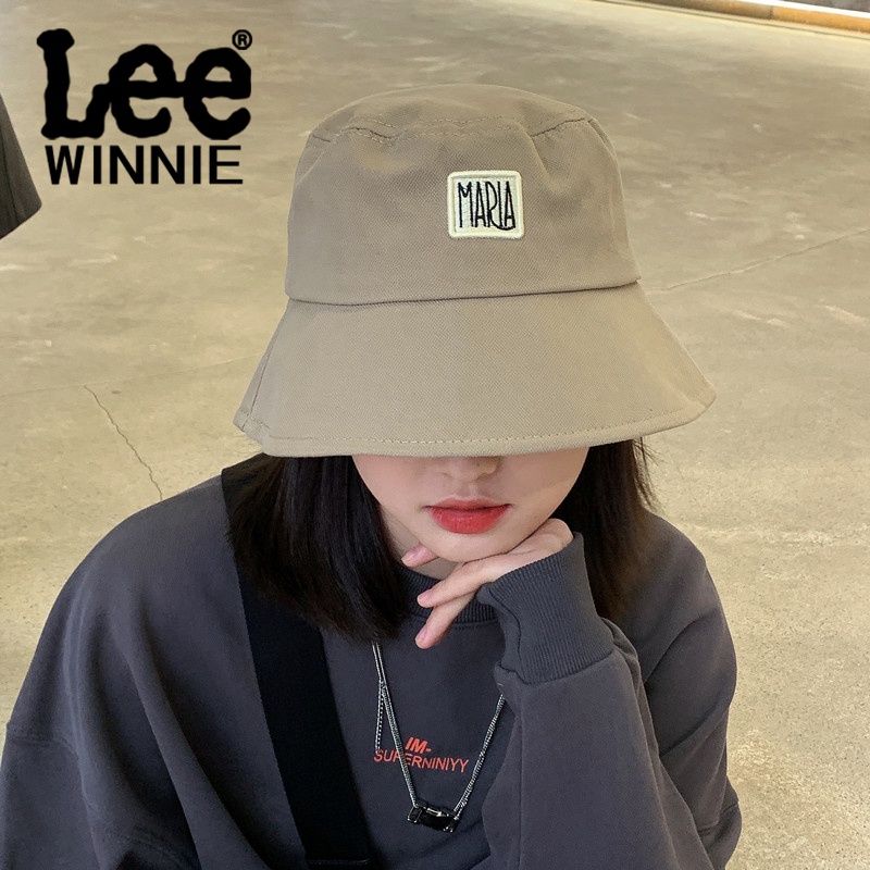 Mũ Bucket Màu Đen Chống Nắng Dễ Phối Đồ Thời Trang Xuân Hè Cho Cặp Đôi