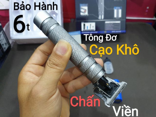 Tông Đơ Chấn Viền Tạo Kiểu Kemei KM1974, Hàng Chính Hãng Bảo Hành 6 Tháng.