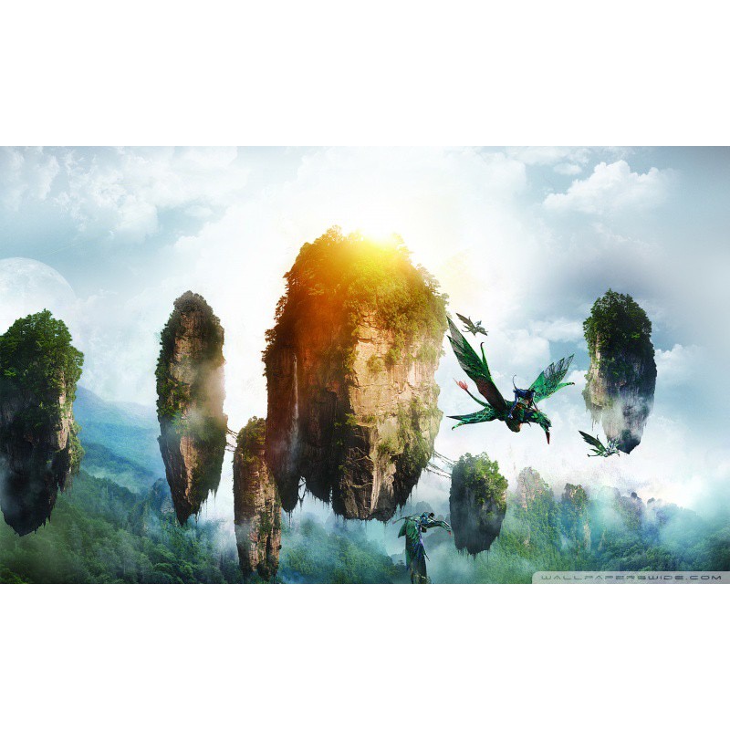 Đá bay, đá nổi Avatar trang trí bể thuỷ sinh, bể cá cảnh