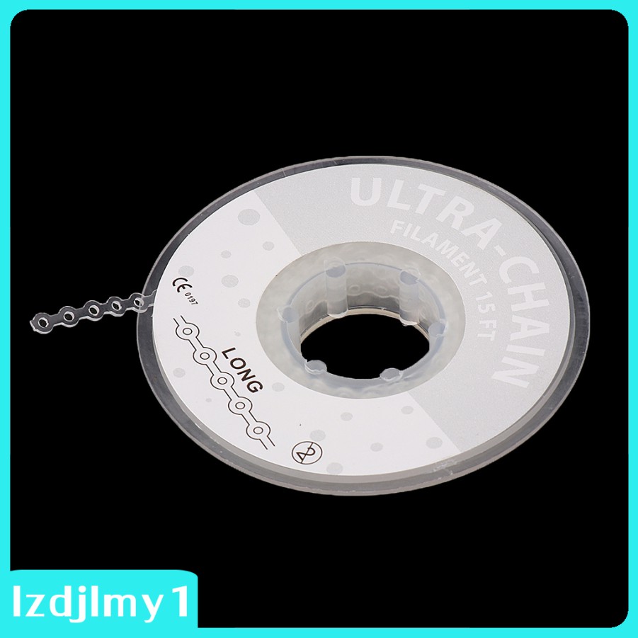 Cuộn chuỗi thun màu trắng đàn hồi dùng cho chỉnh nha khoa