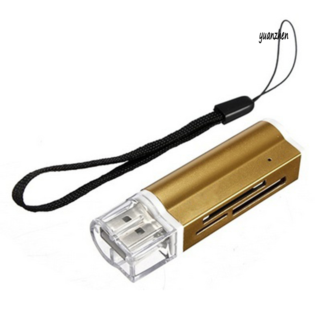Đầu Đọc Thẻ Nhớ Tốc Độ Cao Usb 2.0 Micro Sd Tf Mmc Sdhc Ms | BigBuy360 - bigbuy360.vn