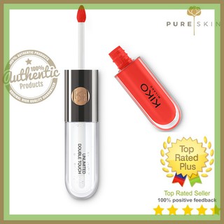 Son kiko unlimited double touch fire red 115 – đỏ tươi