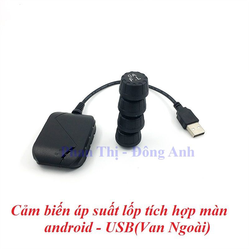 Cảm biến áp suất lốp xe ô tô VAN NGOÀI, TPMS, tích hợp màn android trên xe ô tô