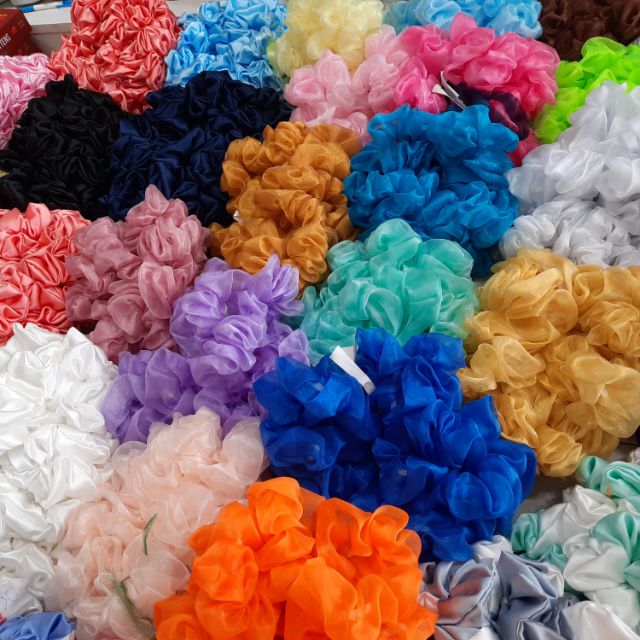 Combo SỈ cột tóc scrunchies theo order