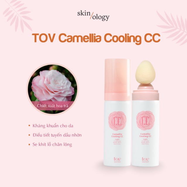 TRANG ĐIỂM TOV CAMELLIA COOLING CC WITH COOLING TECHNOLOGY | BigBuy360 - bigbuy360.vn