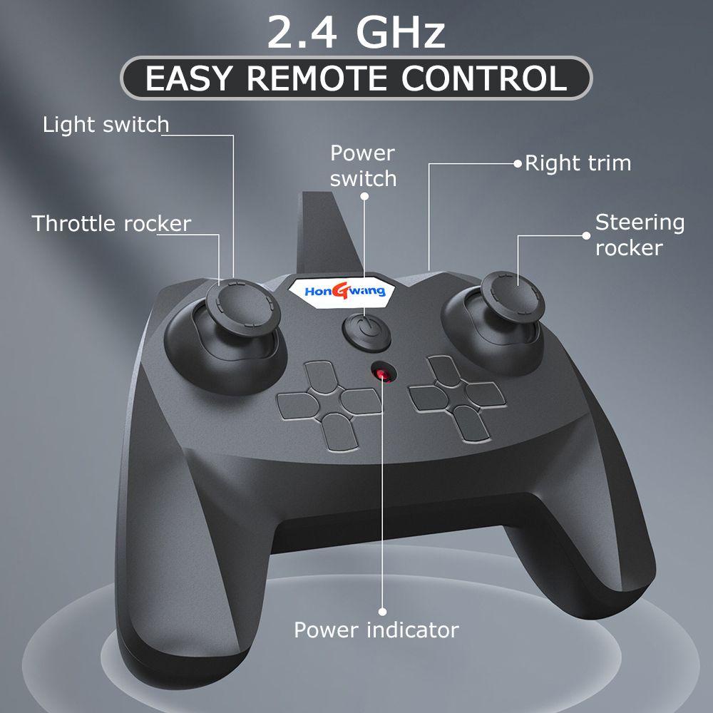 CHOOKEY Máy Bay Đồ Chơi Điều Khiển Từ Xa HW34 2.4G 2 Kênh
