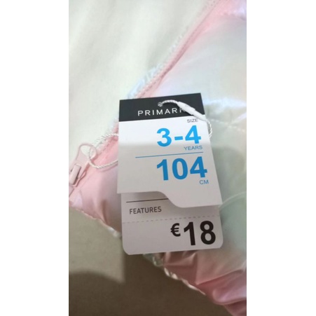 Áo khoác Primark dư xịn sz: 1-8y
