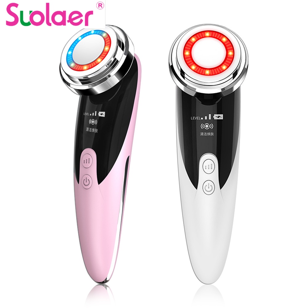 Máy Mát Xa Mặt Suolaer Giúp Trẻ Hóa Làn Da Xóa Nếp Nhăn Hiệu Quả