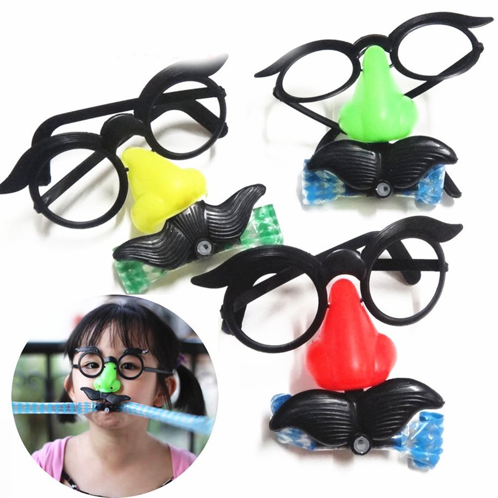 💥Bộ Mắt kính Râu Giả Mũi To Chú Hề Có Râu Vui Nhộn Cho Tiệc Hóa Trang💥CÓ SẴN💥CHỌN MẪU💥FOLLOW TẶNG 3K]💥 001572
