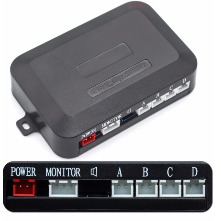 Bộ cảm biến hỗ trợ lùi xe ô tô 4 mắt và 8 mắt tích hợp màn hình LCD 2,5 inch, đo khoảng cách từ 0.3 đến 2m