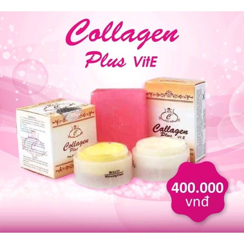 Kem collagen plus vit e