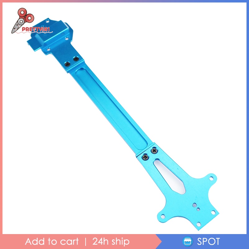Khay Radio Bằng Hợp Kim Nhôm Nâng Cấp Prettyia1 Dành Cho Xe Đồ Chơi 1 / 12 Wltoys 124018 124019 Phụ Kiện Trang Trí Xe Hơi Điều Khiển Từ Xa DIY