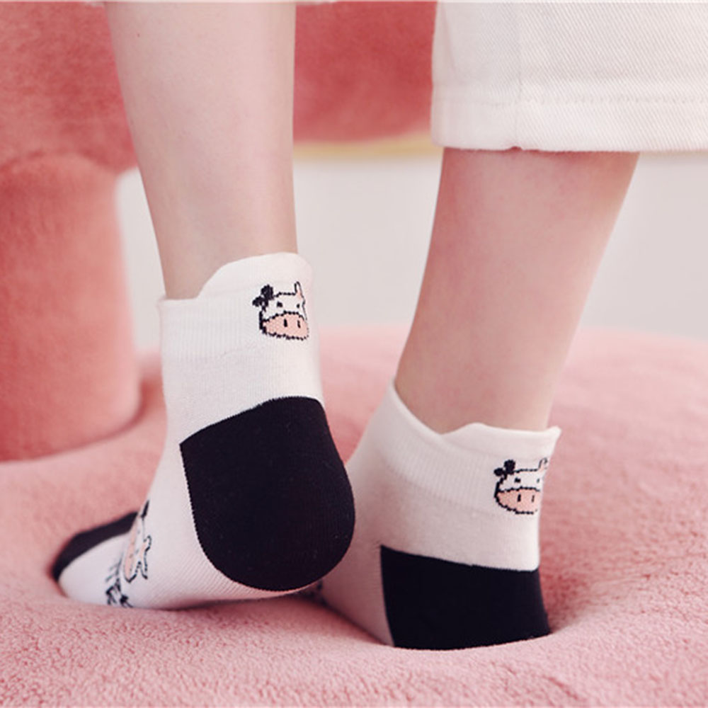 Đôi Vớ Cotton Họa Tiết Sọc Nhiều Màu Thời Trang Cho Nữ