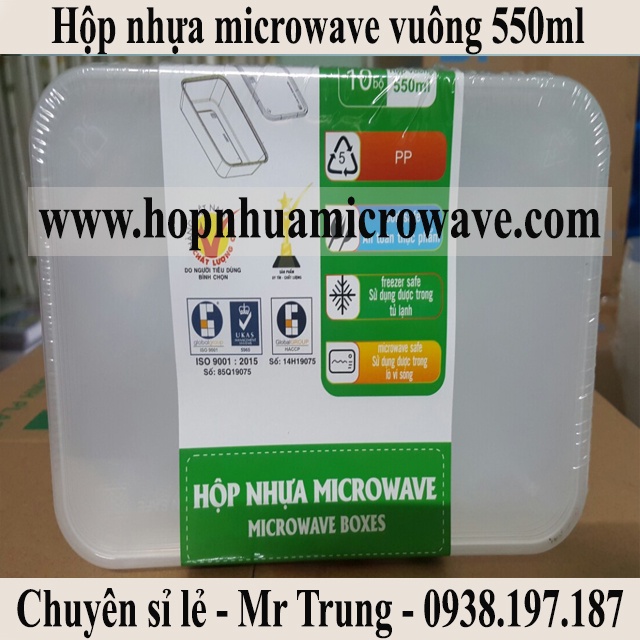 Hộp nhựa microwave đựng thực phẩm / Thức Ăn / Kim Chi / Chân Gà / Slime/ Pate / Cơm loại tròn và vuông lốc 10 cái có nắp