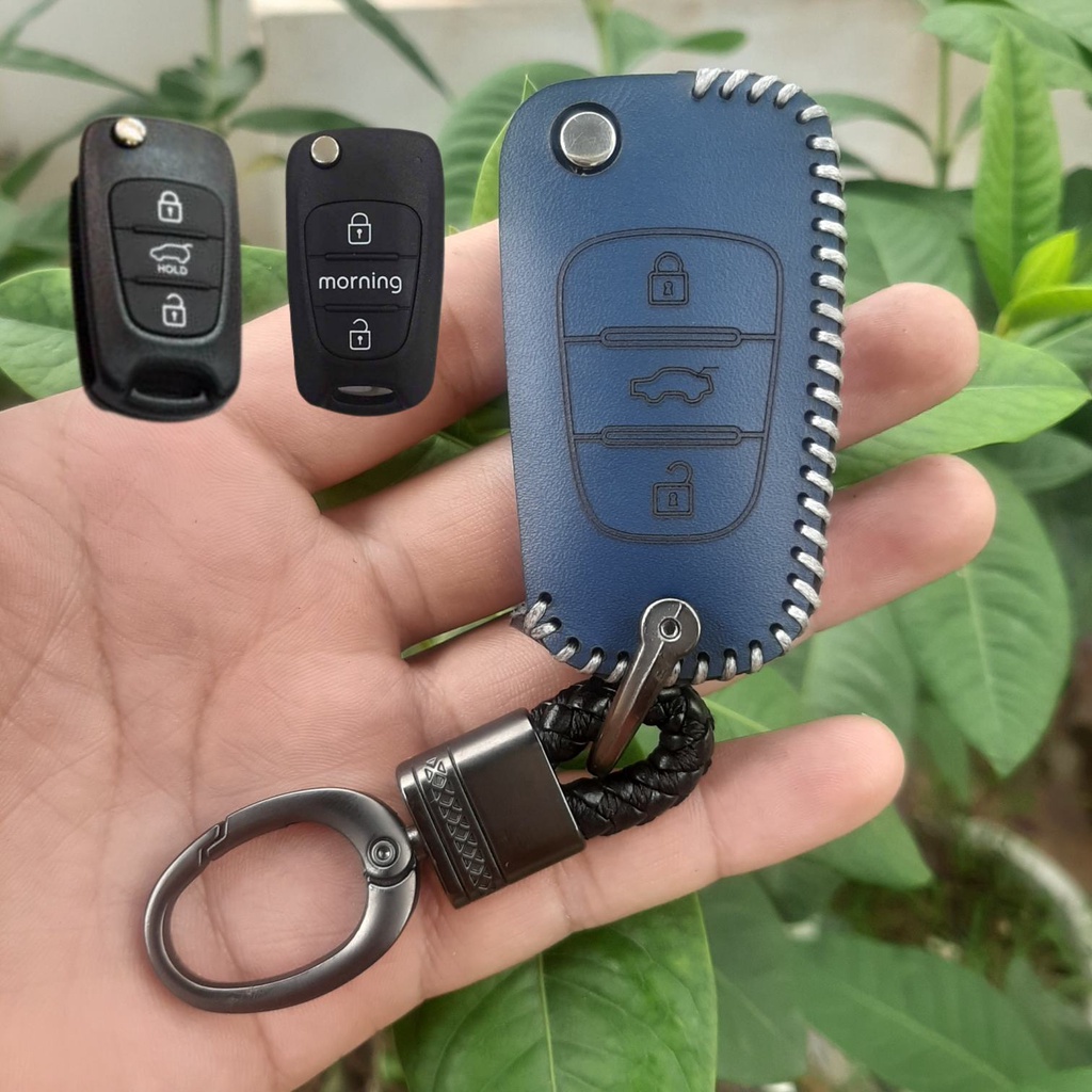 Bao Da Chìa Khóa Kia Morning, Kia Caren và các mẫu độ 🐂 Da bò 100%