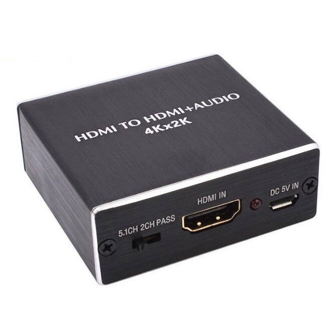 Bộ Chuyển Đổi Âm Thanh 4K x 2K HDMI Sang HDMI + Optical Toslink SPDIF + 3.5mm