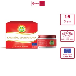 Cao nóng Cao Sao Vàng STAR DANAPHA 16g