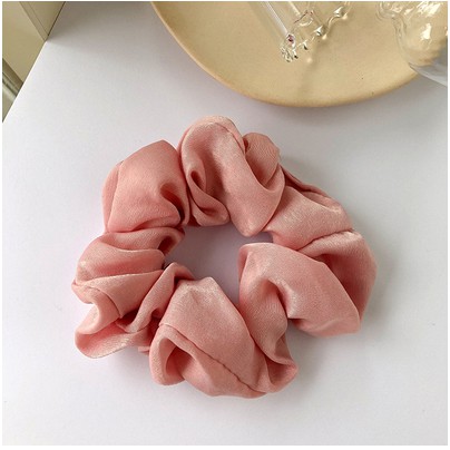 Scrunchies ,Dây buộc tóc, Cột tóc Vải Trơn Nhiều Màu