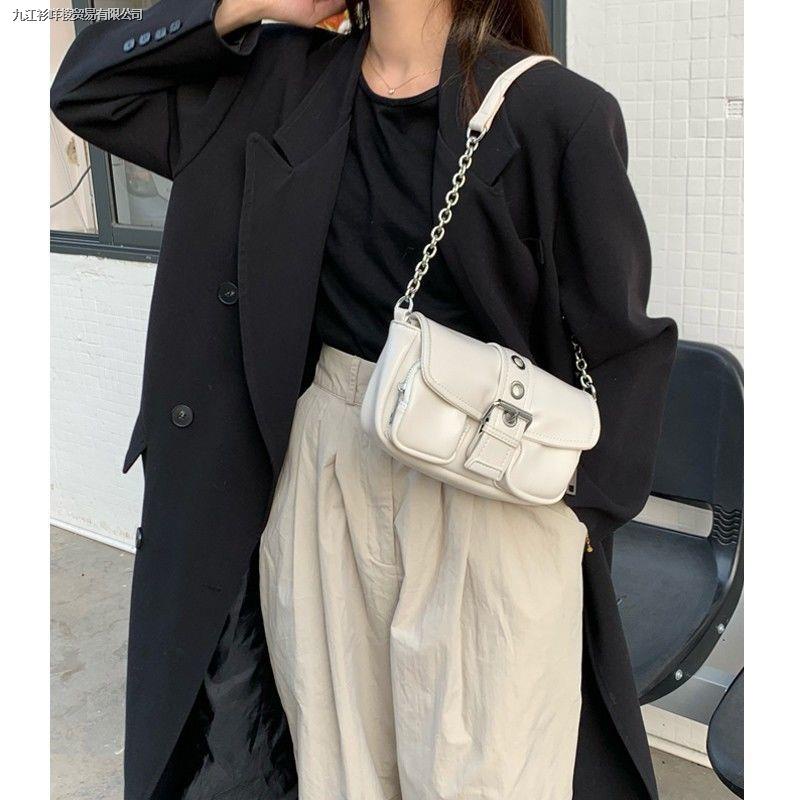 Túi Đeo Vai Hình Vuông Cỡ Nhỏ Màu Xanh Dương Phong Cách Retro Hàn Quốc Thời Trang Xuân Hè Cao Cấp Cho Nữ