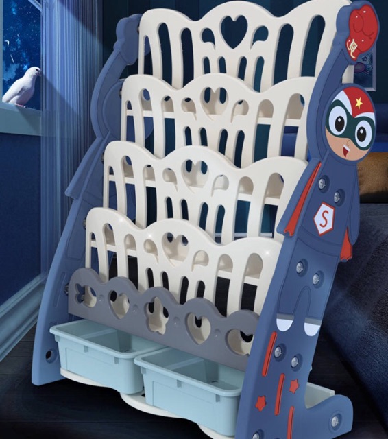 Kệ sách trẻ em siêu nhân