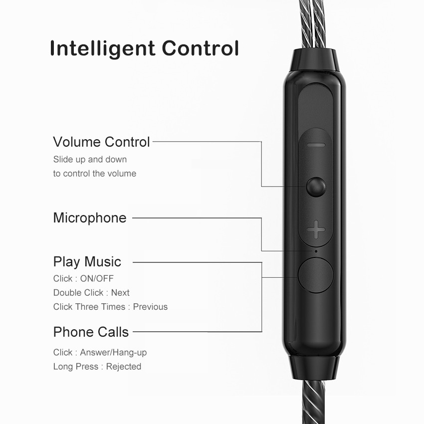 Tai nghe Wiresto có dây kiểu nhét tai chất lượng