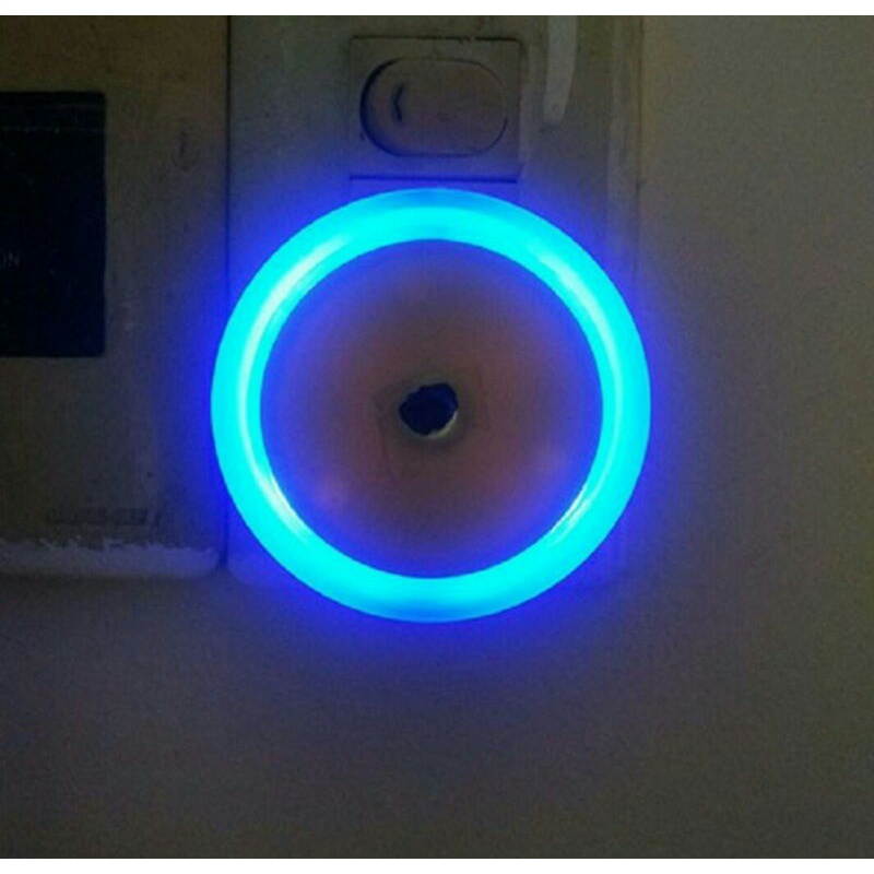 ✅Đèn ngủ led cảm biến ánh sáng 0.5w, đèn Led 4 bóng siêu sáng dán tường