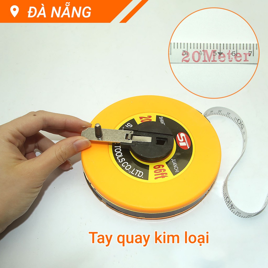 Thước dây vải cuộn 20m ST